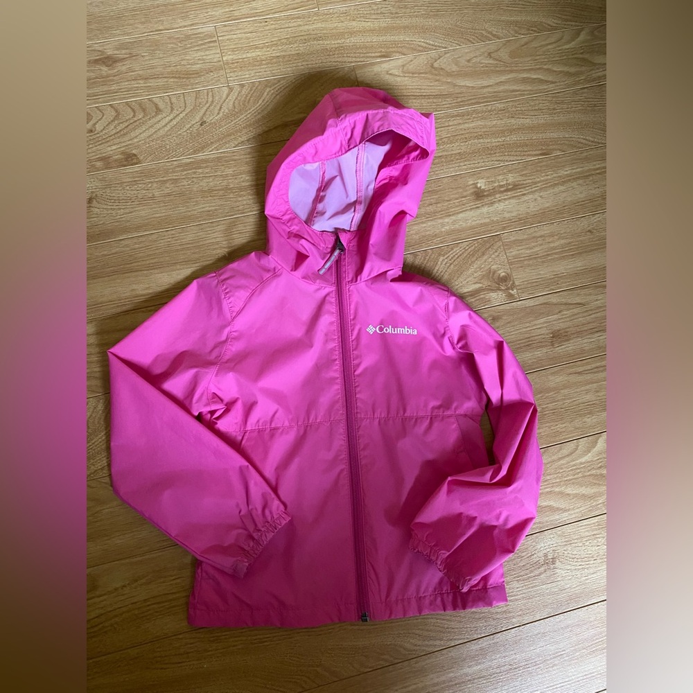 Columbia Kids Bright Nylon Pink Jacket size XXS